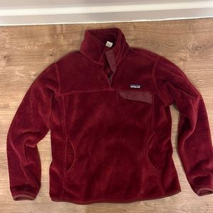 Red Patagonia Pullover